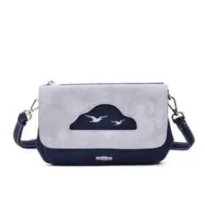 Hi-Di-Hi Hand/Schoudertas Cloudy Blauw/Grijs