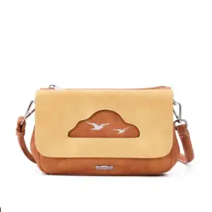 Hi-Di-Hi Hand/Schoudertas Cloudy Oranje/Beige