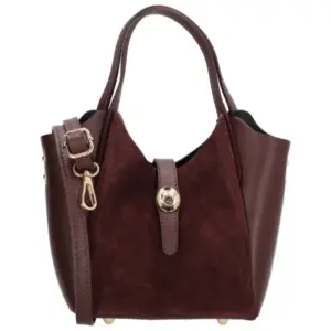 Charm Londen Hand/Schoudertas Vittoria Donker Bordeaux