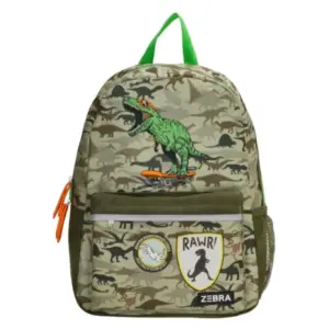 Zebra Trends Kinderrugtas Dinosaurus Groen