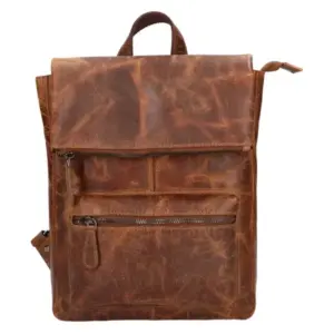 Leather Design Rugtas Hunter Bruin