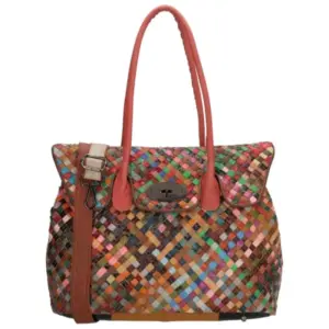 Beagles Shopper/Schoudertas Treccia Multi