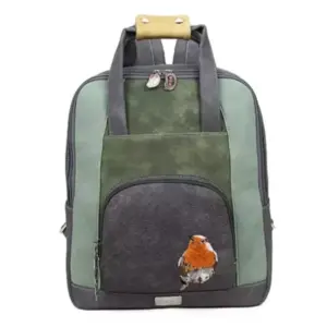 Hi-Di-Hi Laptoprugtas 14" Passage Grey/Green