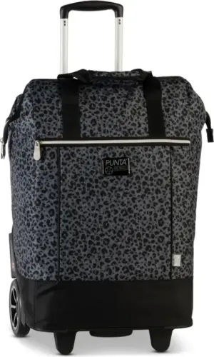 Boodschappentrolley Punta Big Wheel Black/Taupe
