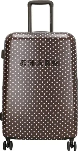 Charm Londen Koffer Capetown Bruin Dots