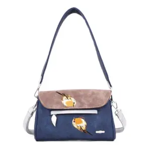 Hi-Di-Hi Cluch/Schoudertas Twiggle Blue/Purple
