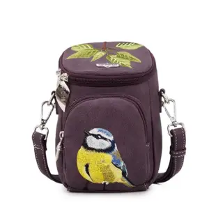 Hi-Di-Hi Schoudertas Folliage Purple