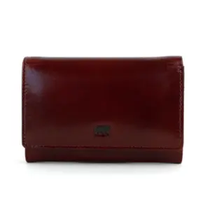 Bear Design Portemonnee Flappie Merlot