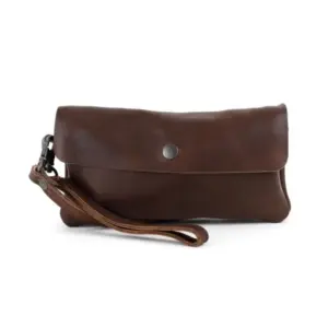 Bear Design Clutch/Schoudertas Lydia Bruin