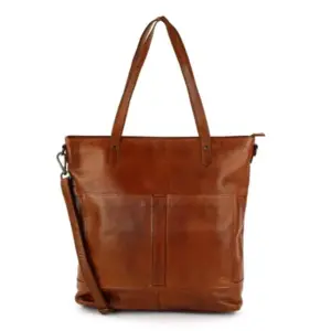 Bear Design Shopper/Schoudertas Claire met laptopvak Cognac