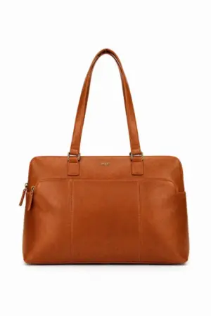 Justified Laptoptas 15.6" Vela Dorthmund Cognac